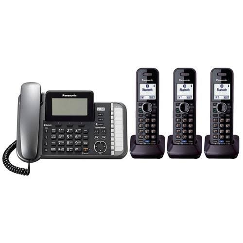 Panasonic Kx-tg9582b + (2) KX-TGA950B 4 Handset Corded – Cordless 2 Li - Image 5