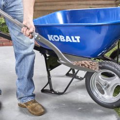 Alternative view of Kobalt 7-Cu ft Steel Wheelbarrow with Flat-Free Tire P7-Sf-2W-K 35098