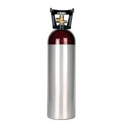 Varies New 60 Cu ft Aluminum Nitrogen Cylinder with Cga580 Valve