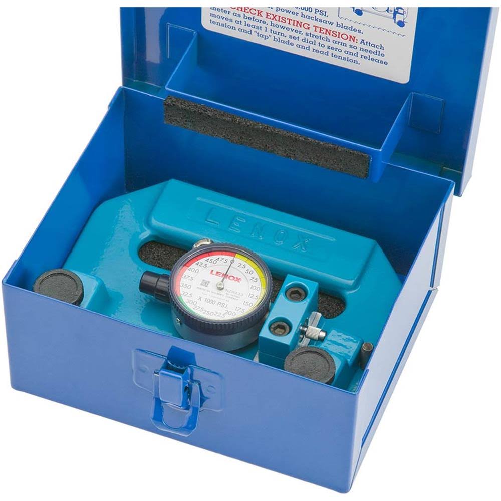 Lenox 62126 Band Saw Blade Tension Meter - Image 5