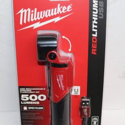 Milwaukee 2113-21 500 Lumens LED Pivoting Rechargeable Flashlight