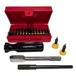 Wadsworth Ratchet Set Mini Super Deluxe 52 pc w/4 Tools