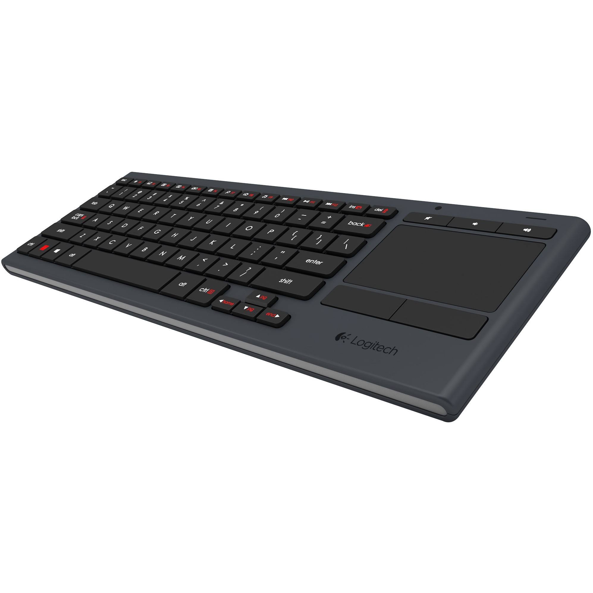 Logitech Living-Room K830 Wireless 2.4 GHz-Bluetooth Keyboard - Image 4