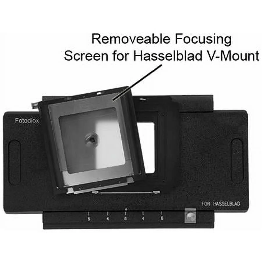 Fotodiox HB-V-4×5-Pro Pro Lens Mount Adapter – Hasselblad V-Mount Film Backs To Large Format 4 x 5 View Cameras with a Graflok Rear Standard Shift Stitch Adapter with Focusing Screen - Image 7