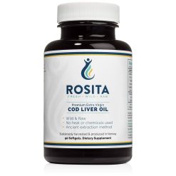 Rosita Premium Extra Virgin Cod Liver Oil, Softgels – 90 count