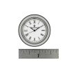 Waterford Silver Tone Clock Face Insert, Small 1 1/2 (2 Packs)