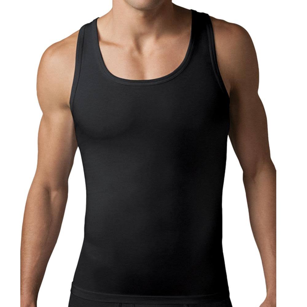 Spanx Cotton Compression Tank, L, Black - Image 2