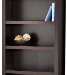 Threshold Carson 5 Shelf Bookcase, Espresso