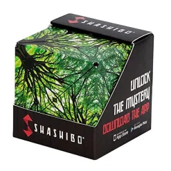 SHASHIBO Shape Shifting Box – Patented Fidget Cube ?C Shashibo Cube Magnet Fidget Toy Transforms Into Over 70 Shapes (Elements)
