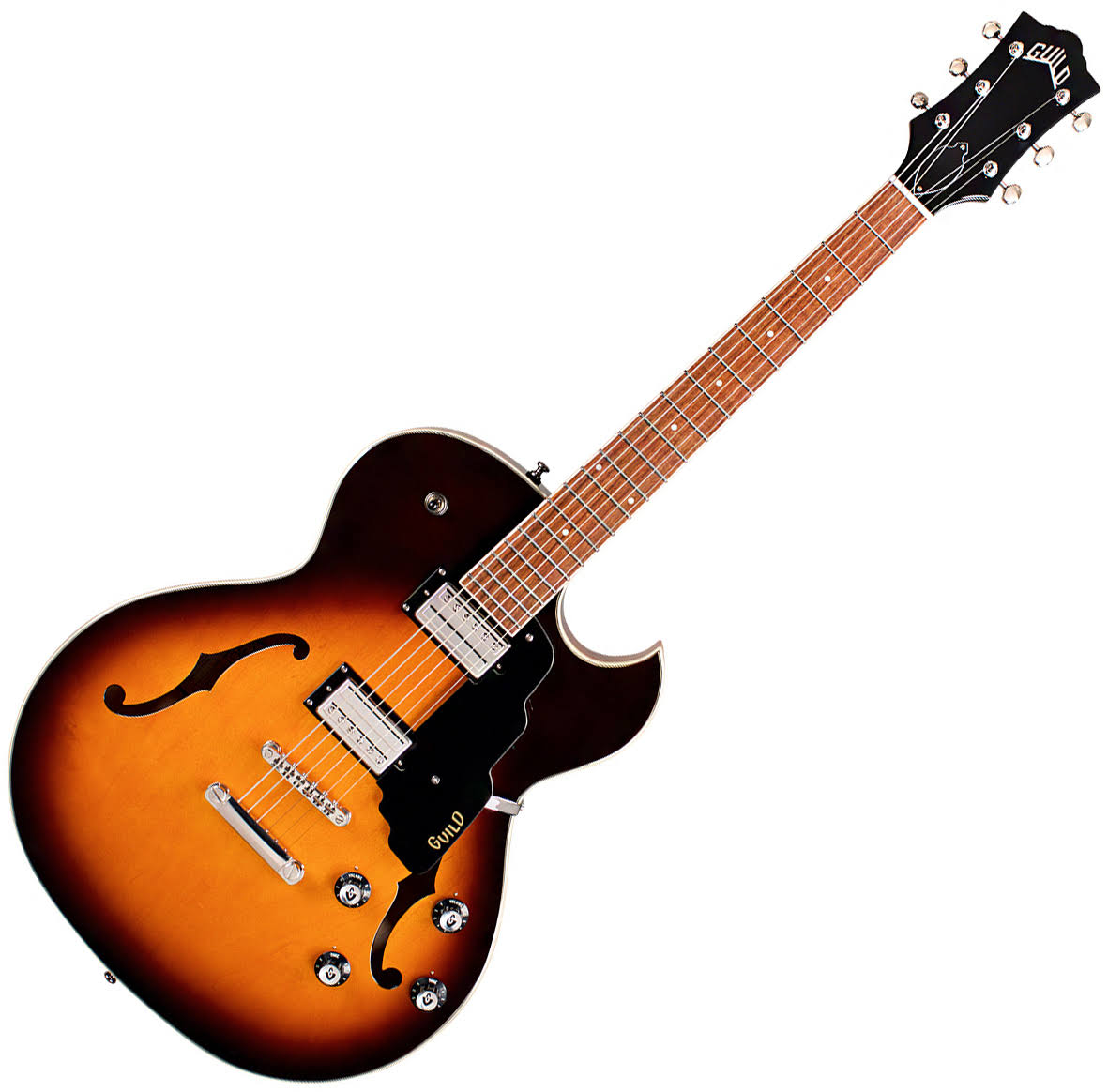 Guild Starfire I SC Semi-Hollow Electric Guitar – Antique Burst - Image 5