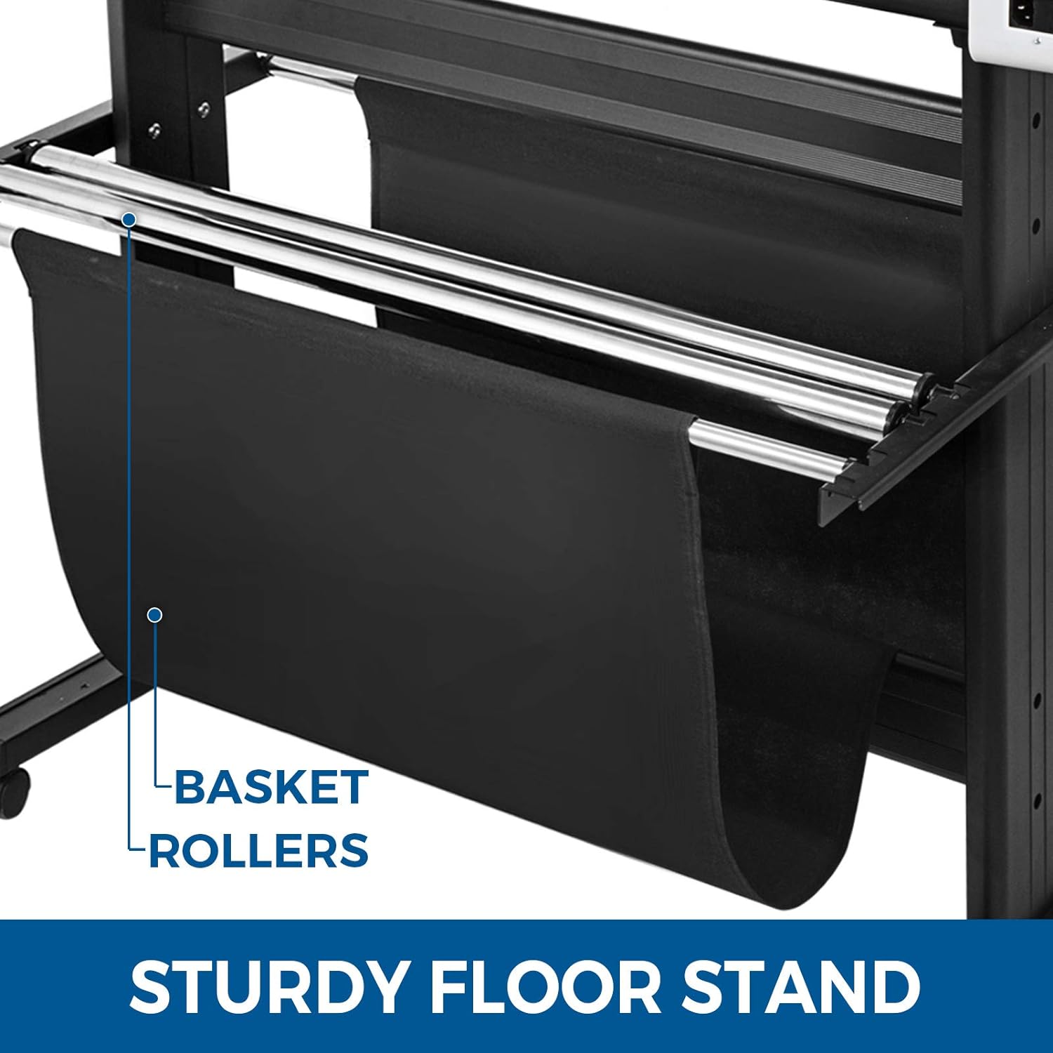 Office Products VEVOR Vinyl Cutter 53 Inch Plotter Machine Automatic Paper Feed Vinyl Cutter Plotter Speed Adjustable Sign Cutting with Floor Stand Signmaster Software - Image 14