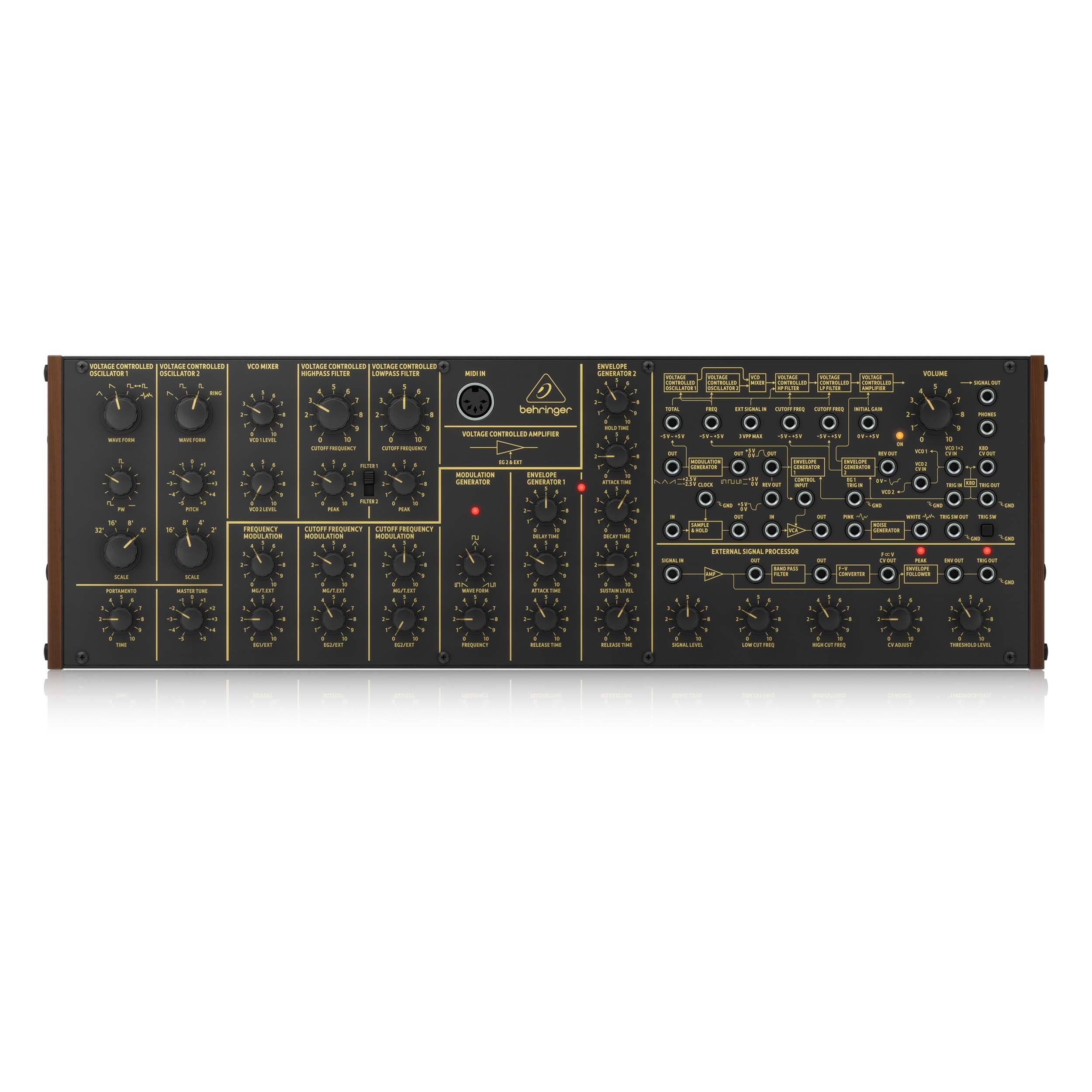 Behringer K-2 Analog u0026 Semi-Modular Synthesizer
