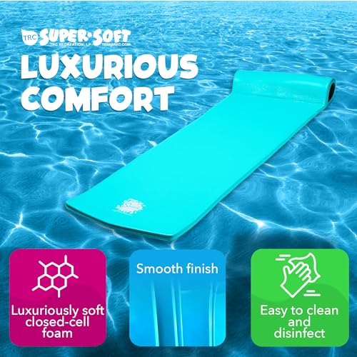 TRC Recreation Foam Swimming Pool Float, Floating Water Lounger, Splash 1.25?? - Image 43