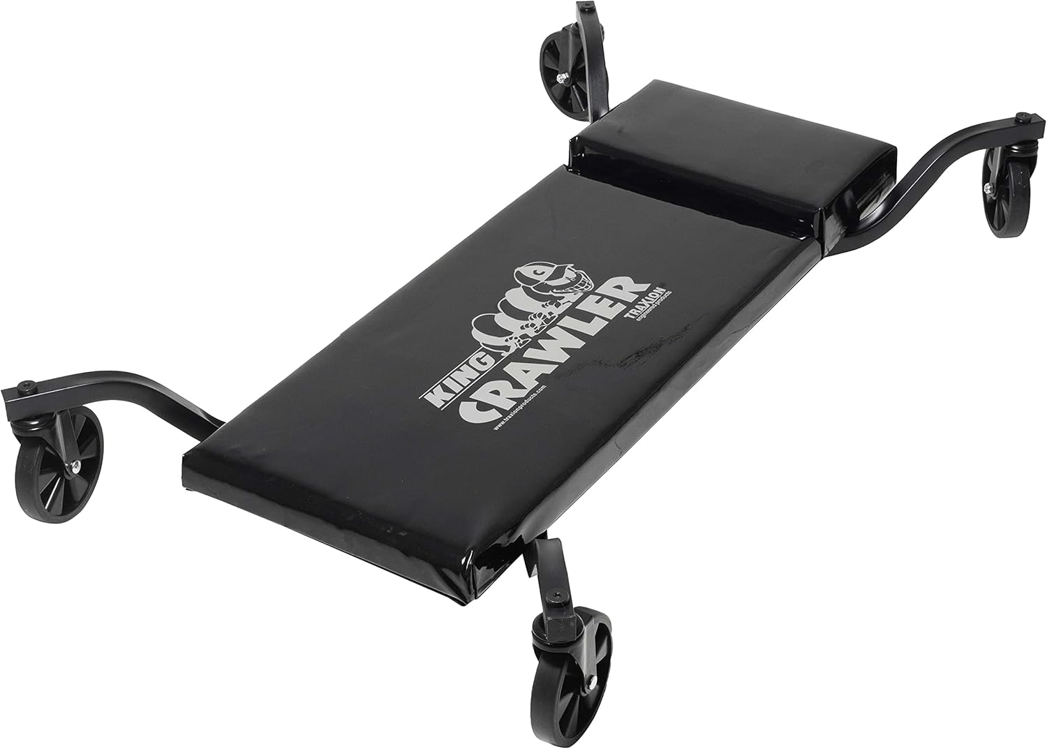 Traxion 1-200 King Crawler Rolling Automotive Mechanic Creeper W/All-Terrain 5 Casters