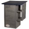 JCS wildlife Ultimate Squirrel House Nesting Box (Blue/Gray)