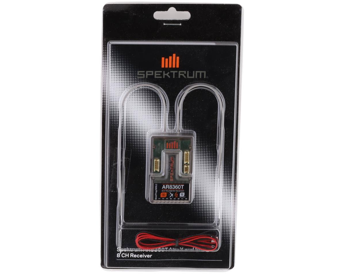 Spektrum AR8360T DSMX 8-Channel AS3X u0026 Safe Telemetry Receiver - Image 4