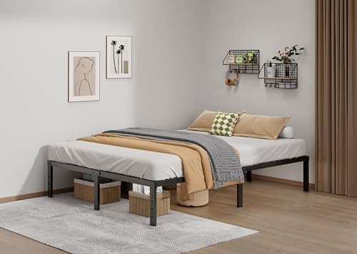 Metal Bed Frame Full Size – 14 Inch Heavy-Duty Full Platform Bed Frame No Box Spring Needed, Easy Assembly, Noise-Free, Sturdy Mattress Foundation, Underbed Storage Space - Image 37