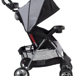 Alternative view of Kolcraft Cloud Plus Lightweight Stroller Slate