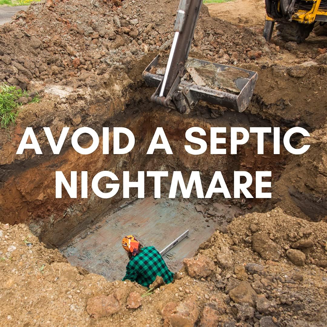 Septi-Flow | Septic System Shock Repair- Clears Drainfields, Dissolves Deadpan and Hardened Soil, Full Tank Treatment (4) Gallon Set - Image 2