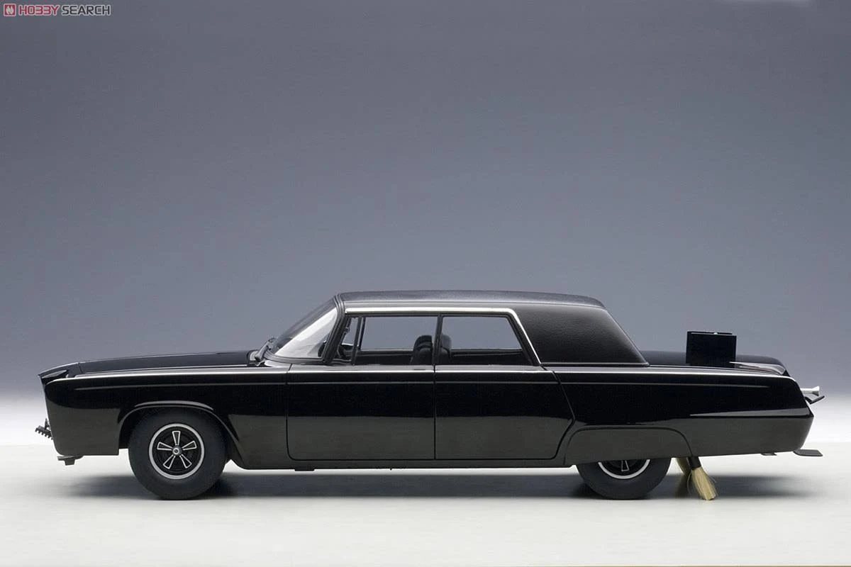 Black Beauty Green Hornet Black TV Series 1/18 Diecast Model Car by AUTOart 2024 Best Sellers - Image 7