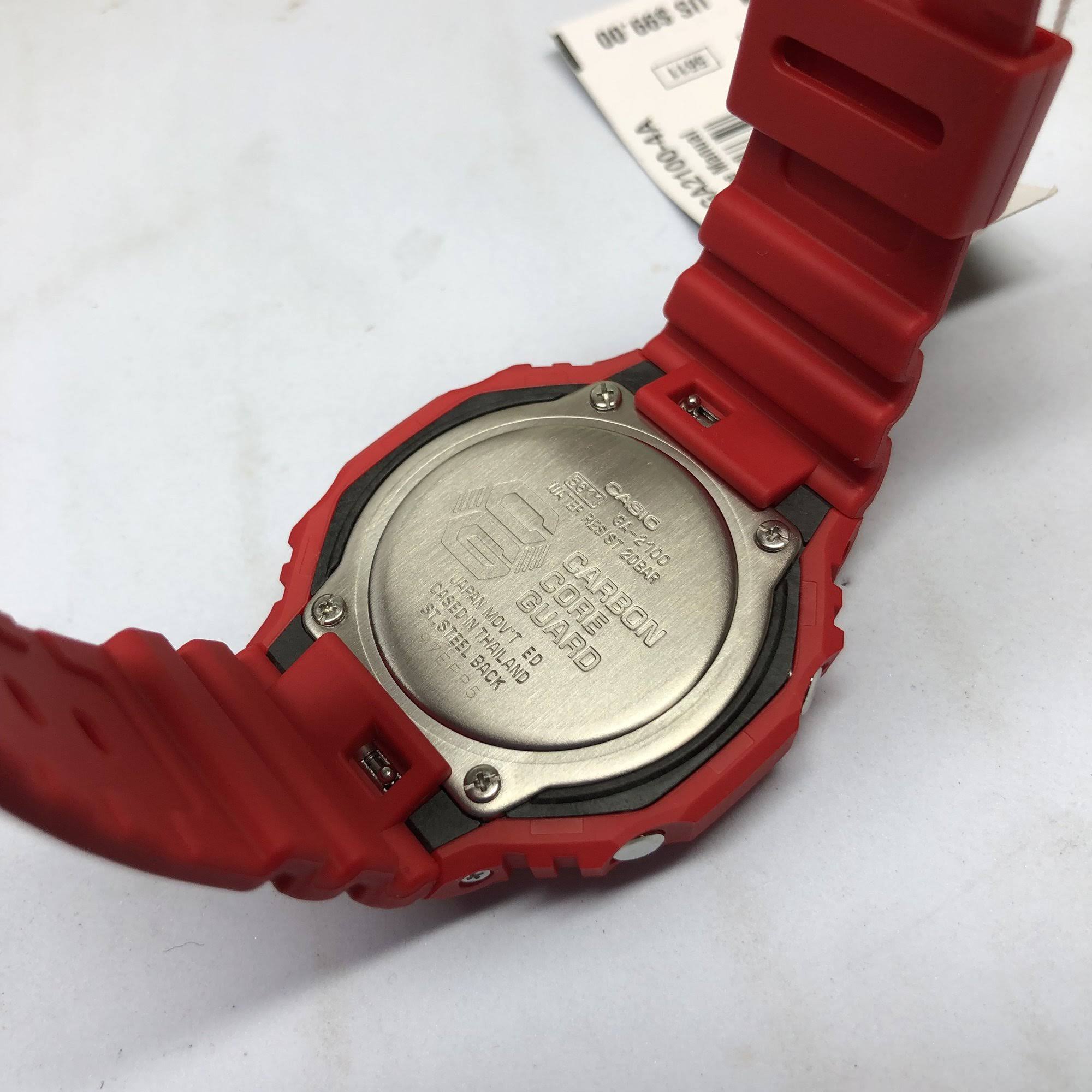G-Shock GA2100-4A – Red - Image 6