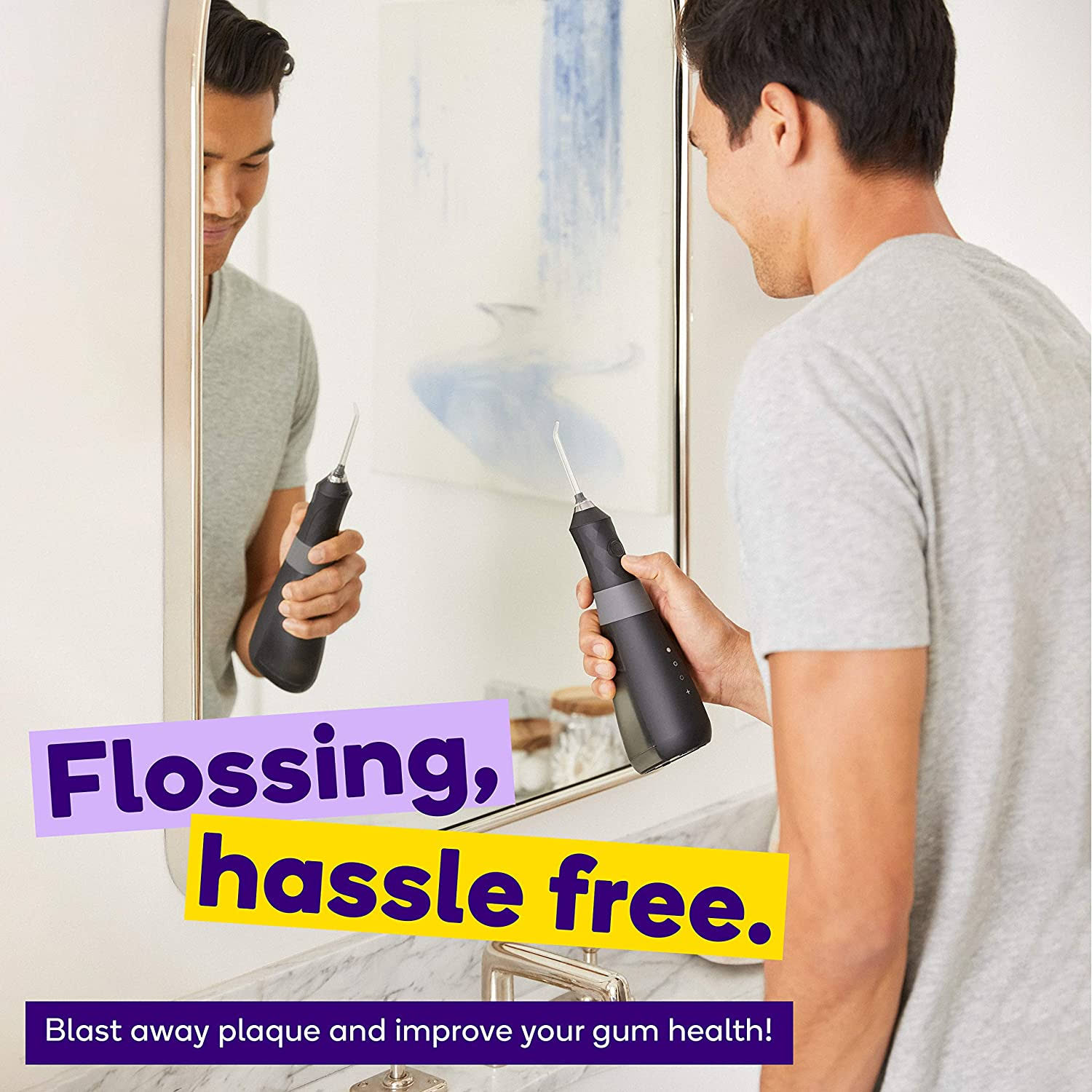 Burst Water Flosser Black - Image 2