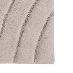 Alternative view of Knightsbridge Diamond 220 GSF Non Skid Back Bath Rug 17 x 24 – Ivory