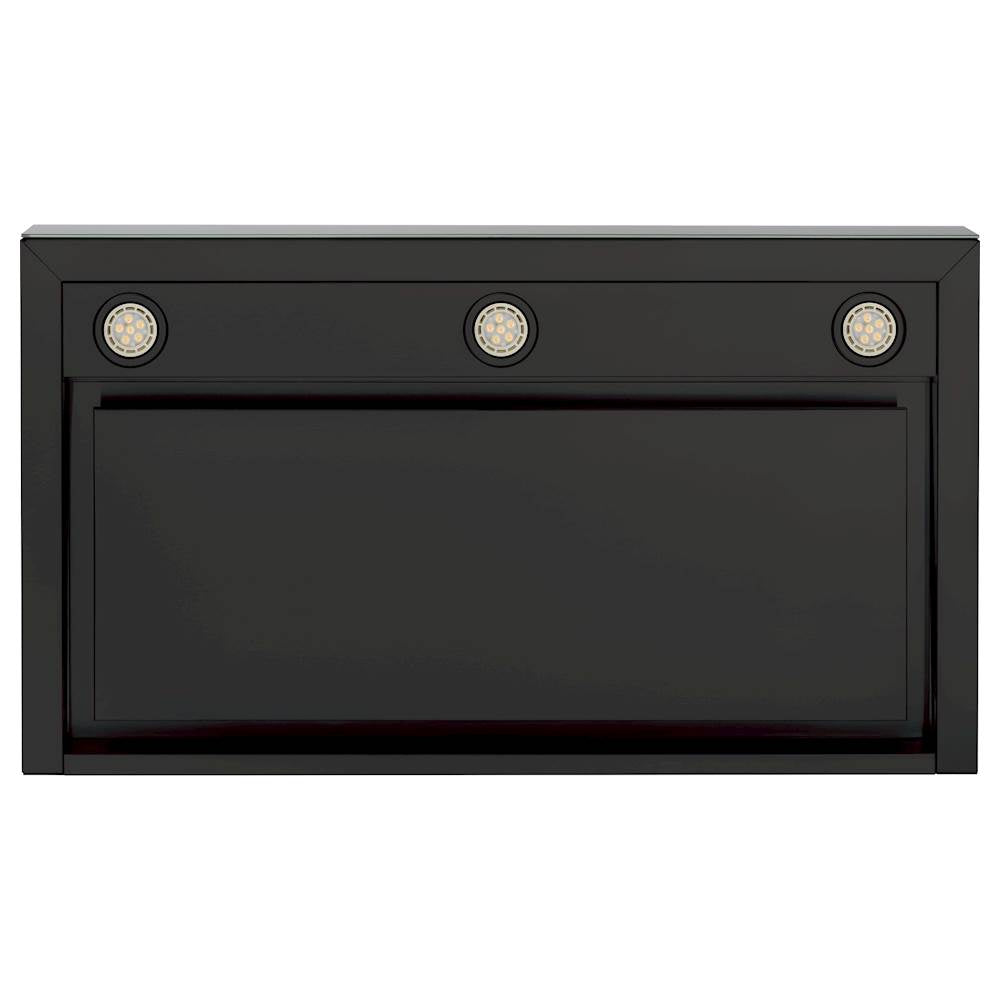 GE – 36 Convertible Range Hood – Black stainless steel