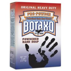 Boraxo Powdered Original Hand Soap, Unscented Powder, 5lb Box, 10/Carton – DIA02203CT
