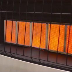 Alternative view of 30,000 BTU Natural Gas / Propane Wall Heater for Indoor Use – Dual Fuel, Vent-Free