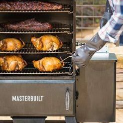 Alternative view of Masterbuilt 40-Inch Pellet Smoker, Black
