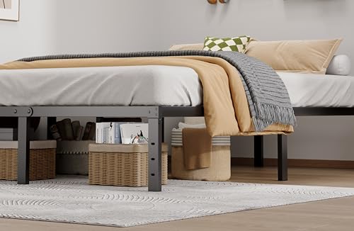 Metal Bed Frame Full Size – 14 Inch Heavy-Duty Full Platform Bed Frame No Box Spring Needed, Easy Assembly, Noise-Free, Sturdy Mattress Foundation, Underbed Storage Space - Image 42