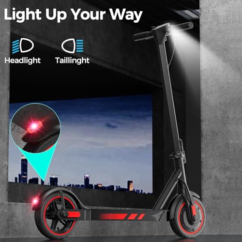 Electric Scooter for Adults, 19/25 Mph Max Speed, 21/25/35 Miles Range,350/500/600W APP Control E-Scooter with 8.5/10 Inflatable tire, Foldable Escooter with App Control, UL 2272 Certified - Image 31