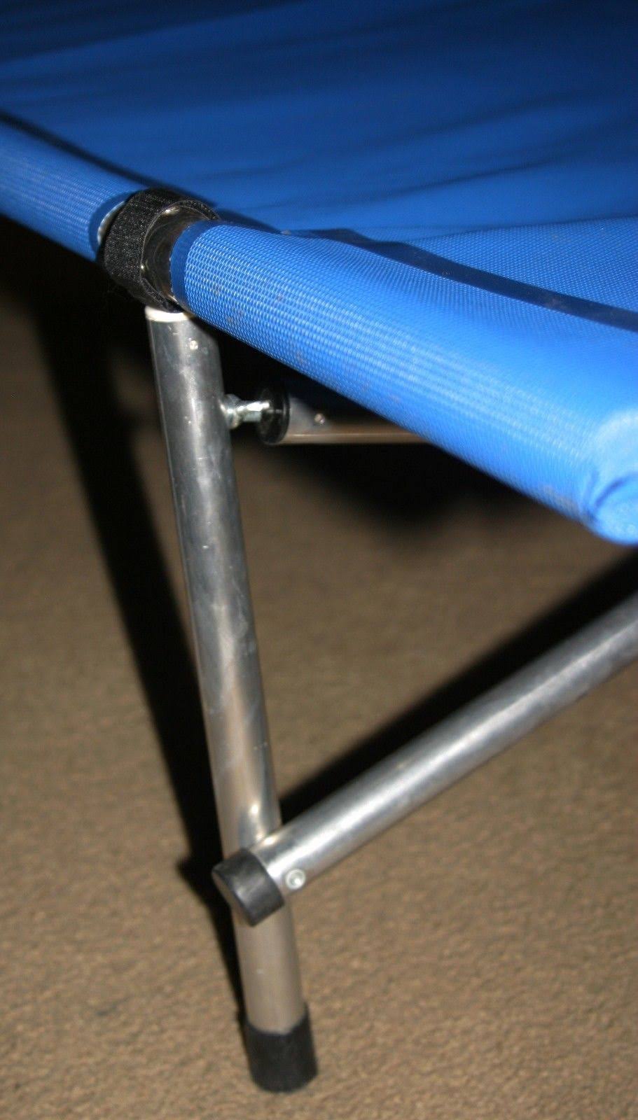 Camp Time Roll-A-Cot Folding Camp Cot, Regular, Royal Blue - Image 10
