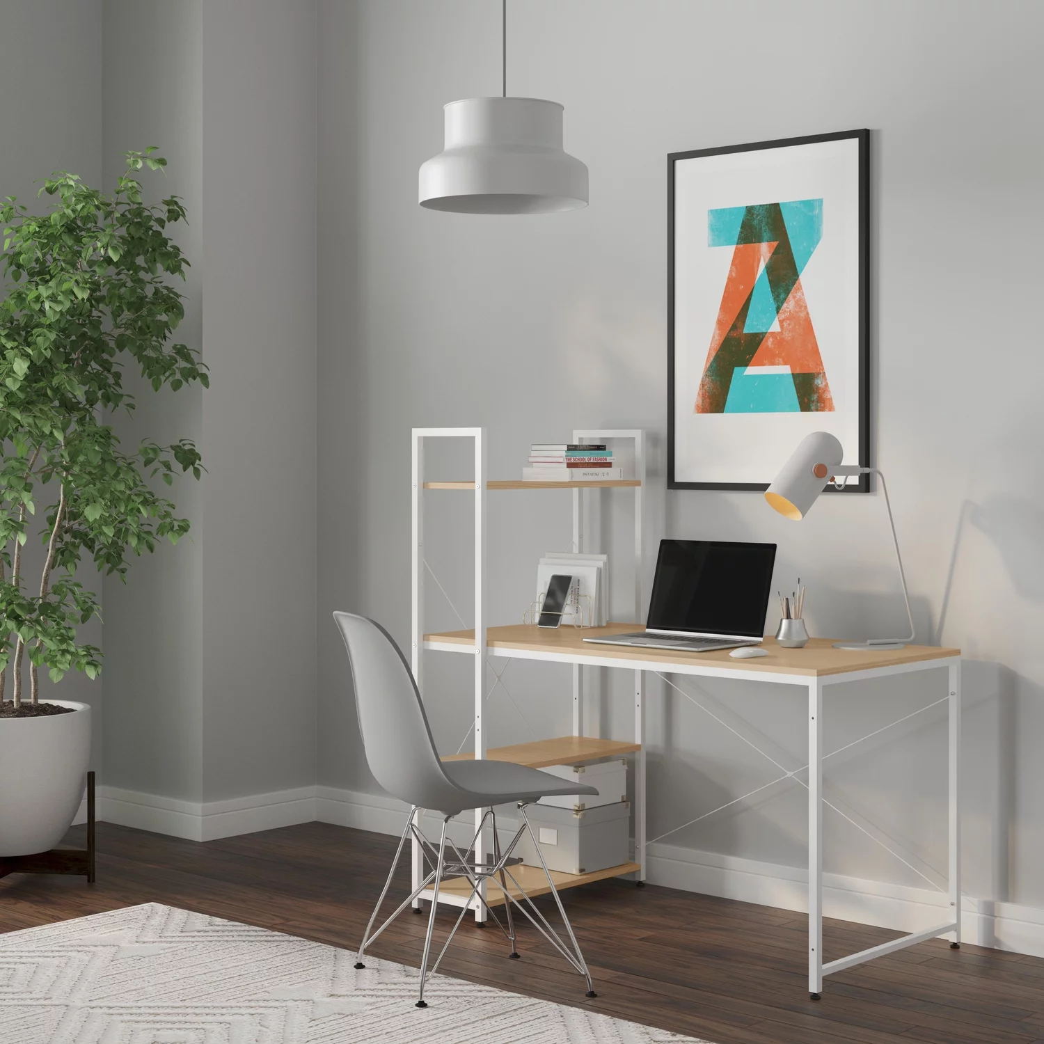Glenwillow Home Ames Reversible Gaming Desk - Image 3