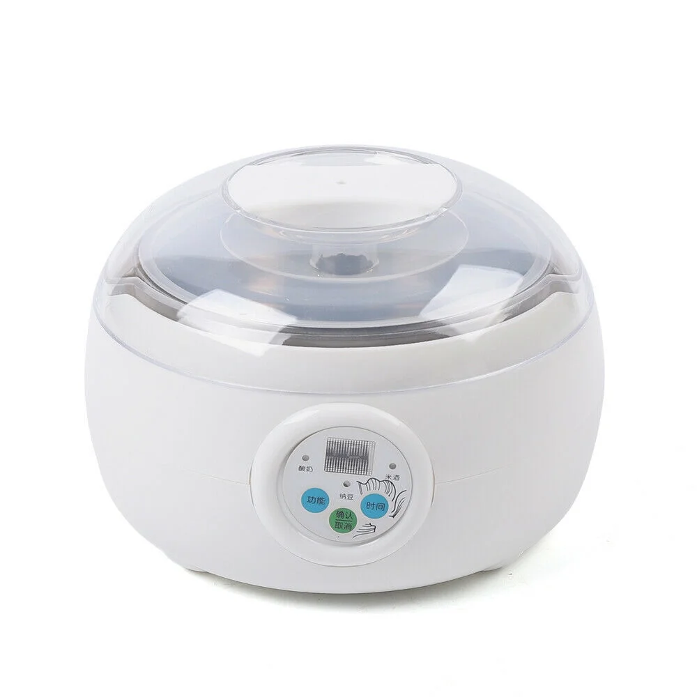 TFCFL 1.5L Cuisine Yogurt Maker, Stainless Steel Automatic Digital Yogurt Natto Machine,for Natto Rice Wine Making - Image 2