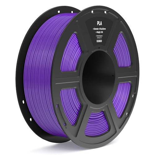 ELEGOO PLA Filament 1.75mm Bundle 4KG, 3D Printer Filament Dimensional Accuracy +/- 0.02mm, 4pcs 1kg Spool(2.2lbs) Fit Most FDM 3D Printers (Black, White, Dark Blue, True Red) - Image 43
