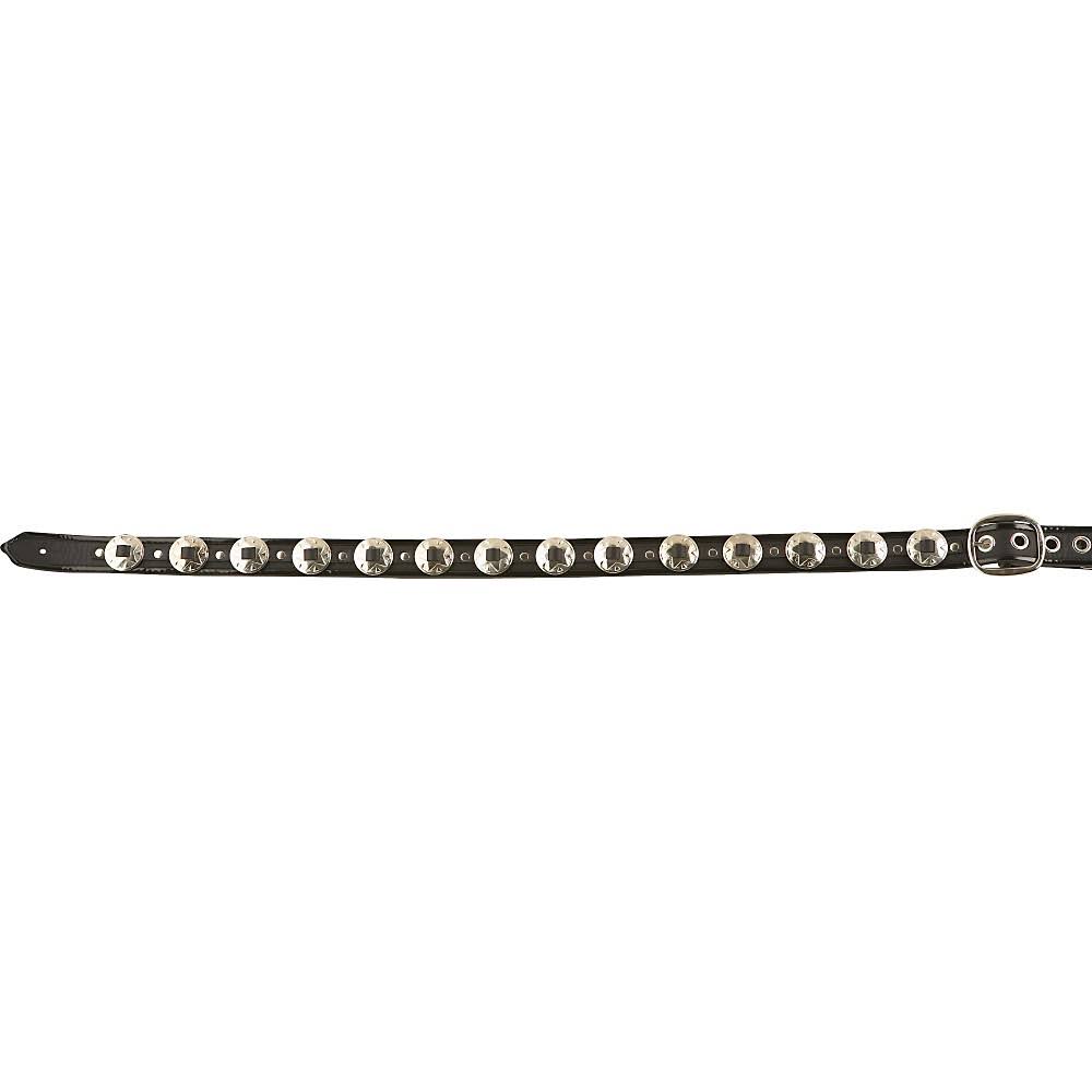 Jodi Head M-Star Concho Guitar Strap Black, Black Binding - Image 2