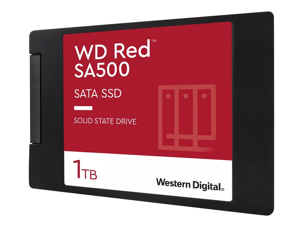 WD Red SA500 NAS SATA 1 TB Internal SSD – 2.5×22 – WDS100T1R0A – SATA 6Gb/s - Image 3