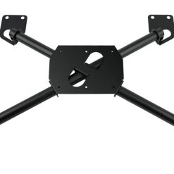 Steeda Mustang Rear Seat Chassis X-Brace – Black/No Plate (05-14)