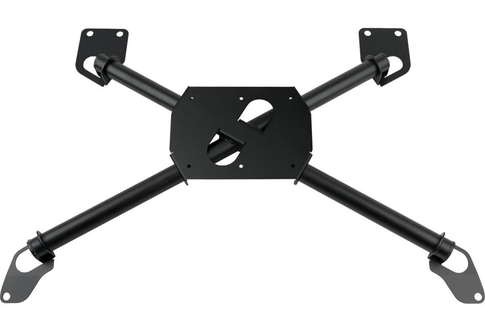 Steeda Mustang Rear Seat Chassis X-Brace – Black/No Plate (05-14)