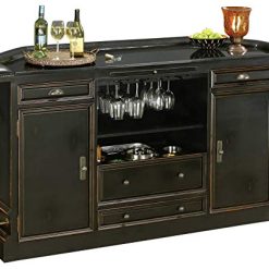 Alternative view of Howard Miller Tivon Wine-cabinets II, Burnished Black