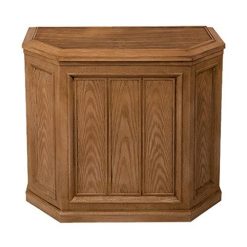 Aircare 696 400HB Whole House Credenza Evaporative Humidifier for 3600 Sq. ft, Light Oak