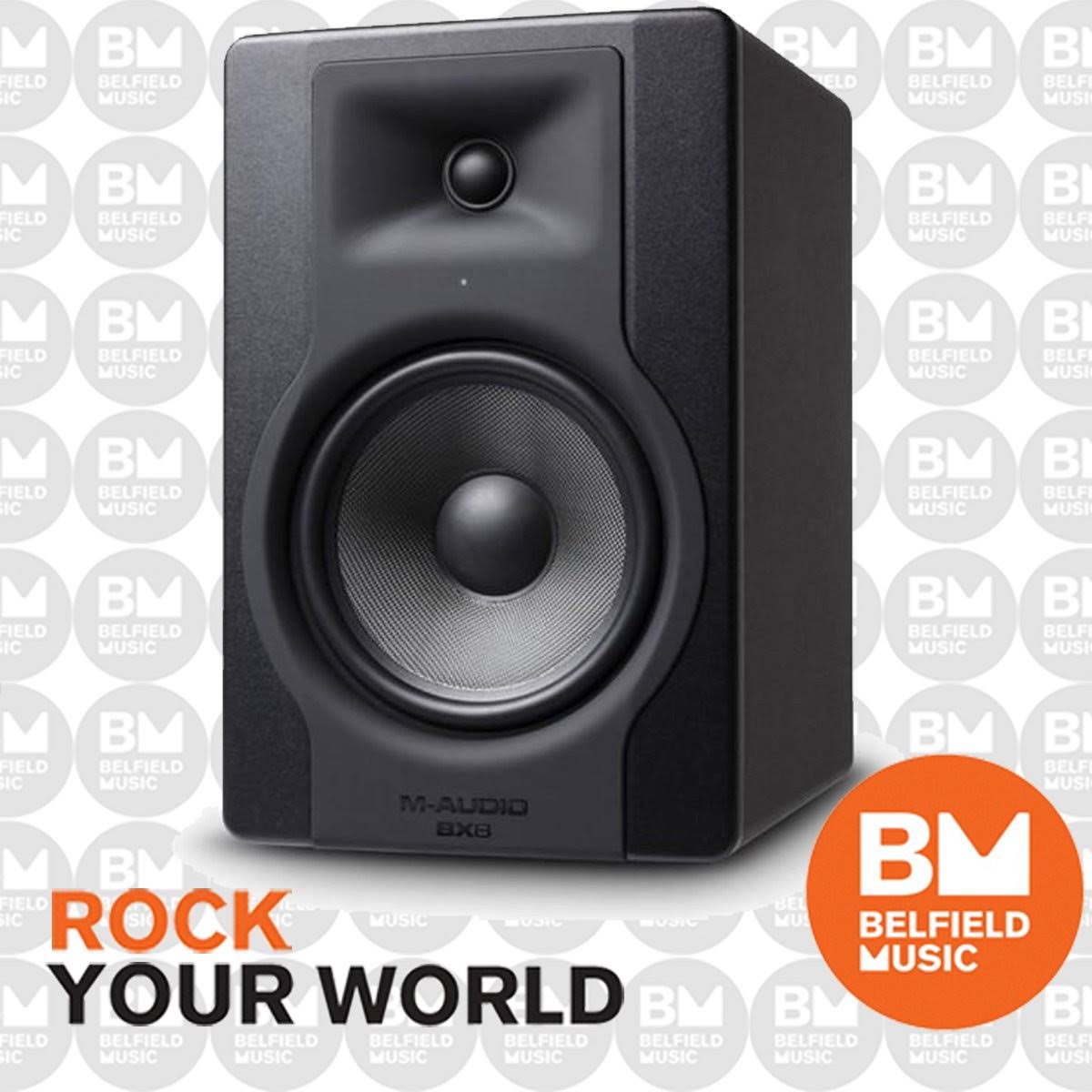 M-Audio BX8 D3 8×22 Powered Studio Monitors - Image 6