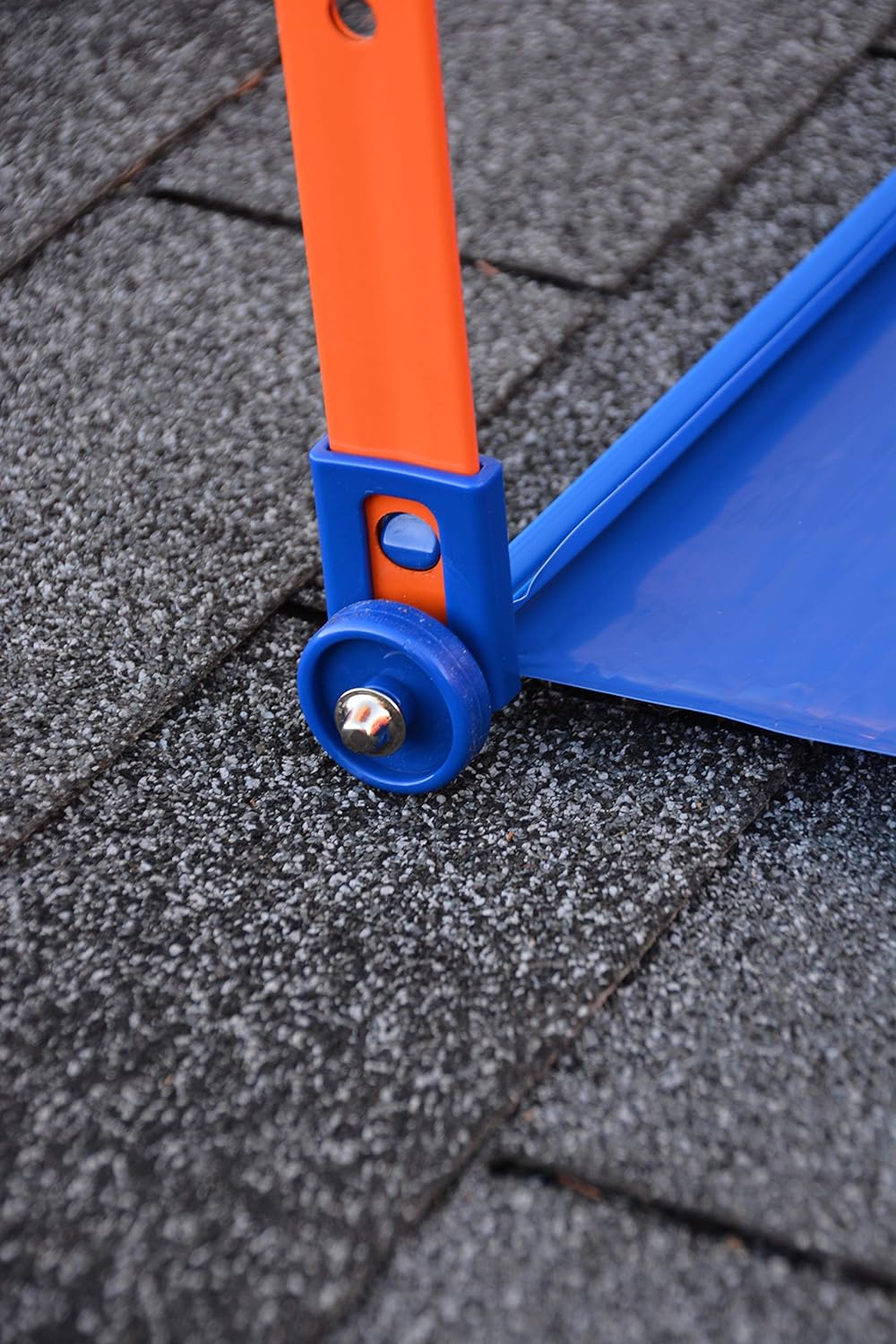 Snow Roof Rake by Avalanche! Original 500 with Slide Material: Easy Heavy Snow Removal for Standard Asphalt Shingled Roofs to Prevent Ice Dams and Damage. 17 Inch Wide, 16 Feet Long, 1.5 Inch Wheels - Image 5