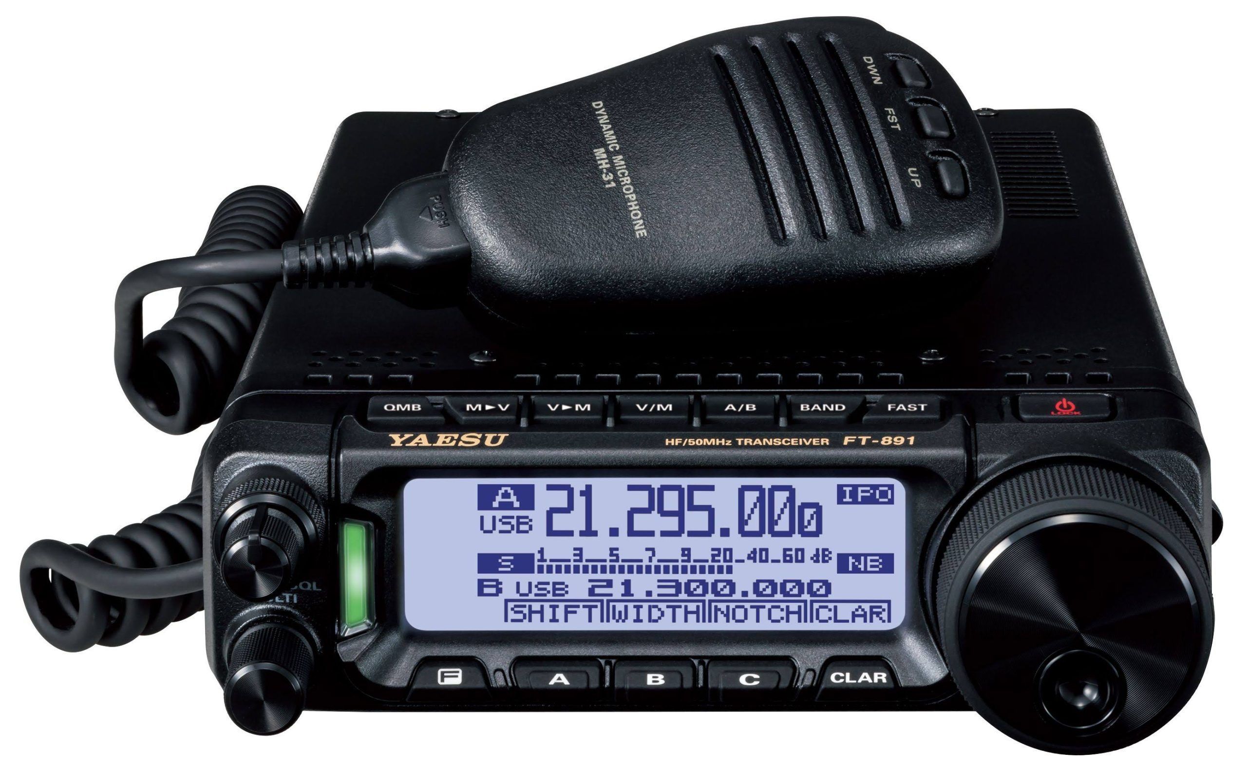 Yaesu FT-891 HF/6M 100W All-Mode Mobile Transceiver