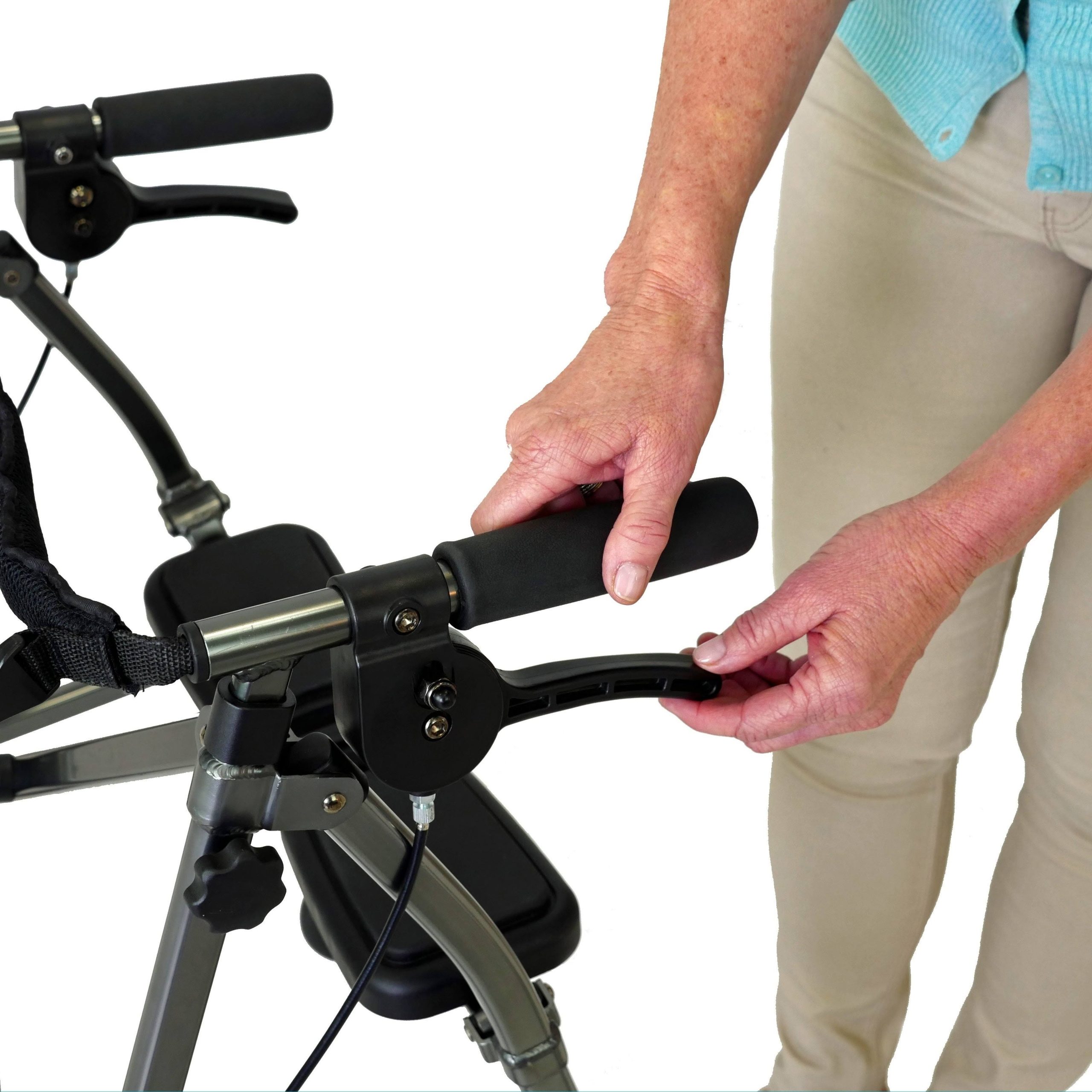 Able Life Space Saver Rollator Cobalt Blue – Each - Image 7