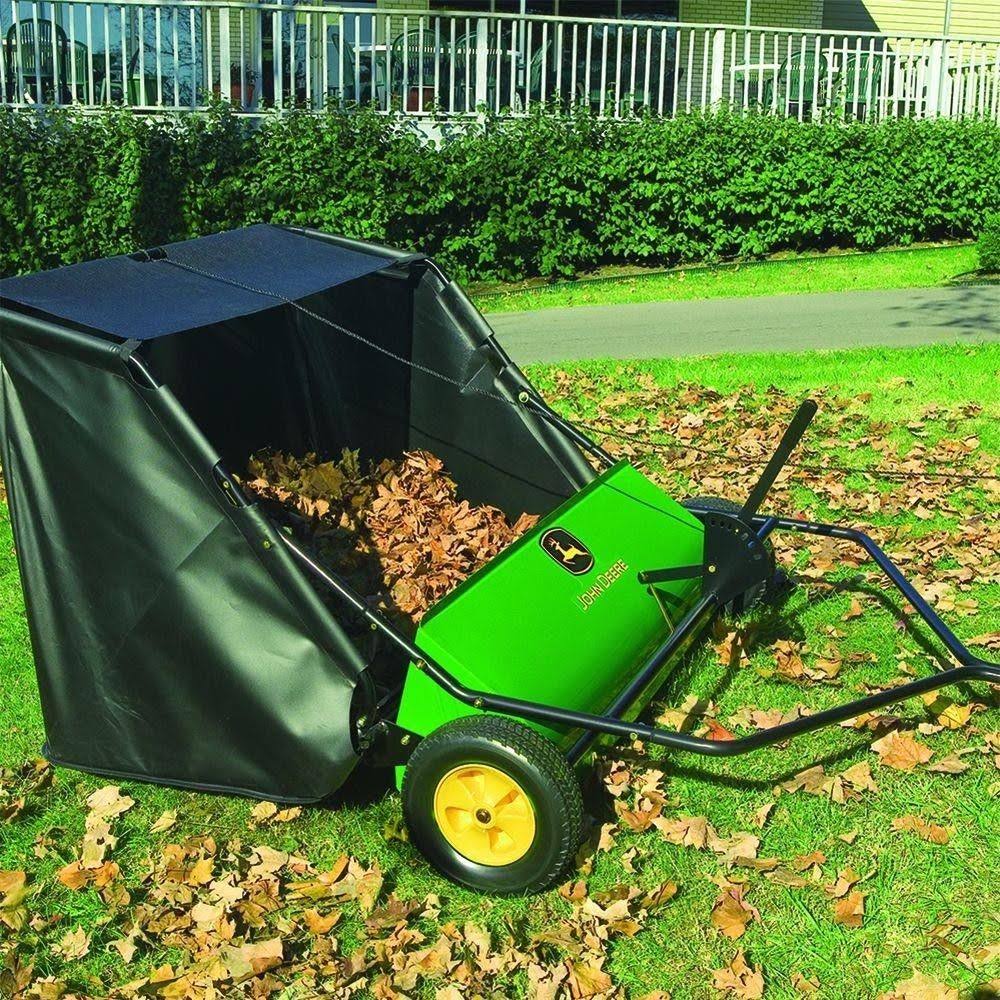 John Deere 42 in. 24 Cu. ft. Tow-Behind Lawn Sweeper - Image 2