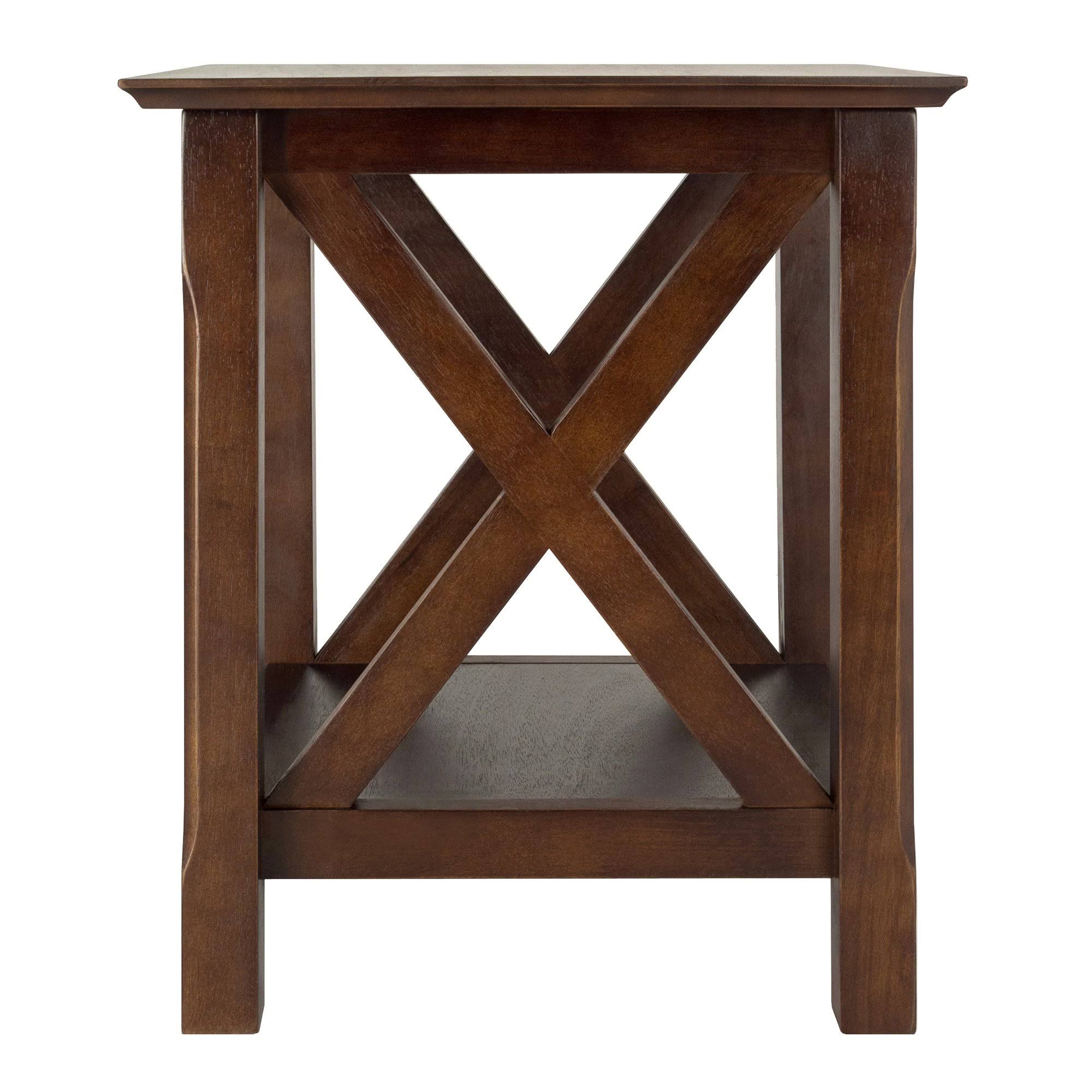 Xola Console Table with 2 Drawers – Cappuccino – Winsome - Image 3