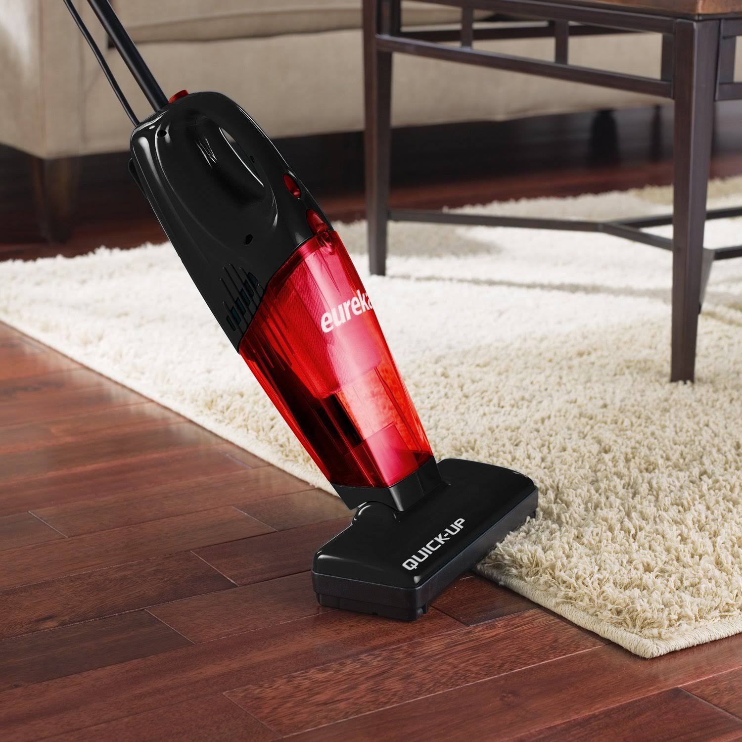 Eureka 2-in-1 Quick-Up Bagless Stick Vacuum Cleaner, Red 169J - Image 4
